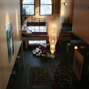 The Falls Inn & Spa, Walter's Falls, Ontario - front lobby